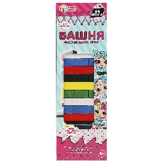 Настольная игра башня дерево, куклы, кор.22*7*7см Умные игры в кор.70шт