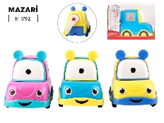 Точилка M-6702 механическая CAR,1отверстие для заточки,с контейнером для стружки, ПВХ-к