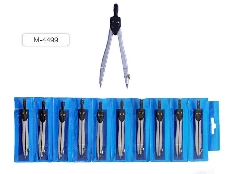 Циркуль M-4499 металлический, в индивидуальной упаковке PVC