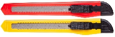 Нож Канцелярский Hatber X-BLADE 9мм PUSH-LOCK в пакете с европодвесом