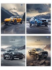 TM "Legend" Тетрадь КЛЕТКА 48 л. ПРИРОДА И АВТО (48-3900) цвет. мелов. обл., 4 диз. в кор
