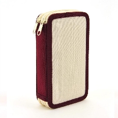 ПКТ 11-42 Бежево-бордовый - пенал п/э  2-отдел. 190х110