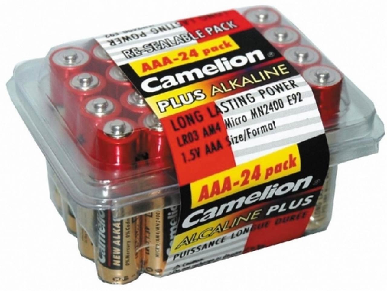 Camelion LR03 24шт.пластиковый бокс