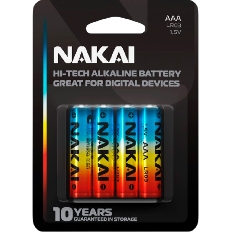 Батарейка LR 3 NAKAI Hi-Tech 4xBL (48/480)