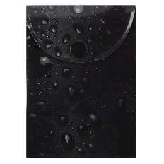 Папка-конверт на кноп А7 (75*105мм) 0,15мм FIORENZO Черные мотивы 253496 черная с рисунком