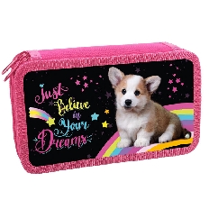 ПКТ 11-20 Корги на радуге  - пенал п/э  2-отдел. 190х110