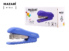 Степлер № 10, RIO, 10 листов, СИНИЙ, пластиковый корпус, картонная упаковка