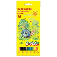 Набор акварел. каранд. Каляка-Маляка 12 цв. шестигранные с заточкой 3+