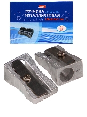 TM"Profit"Точилка для карандашей 1 отв (ТК-3346), металическая  кратно 24