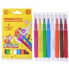 Фломастеры исчезающие Каляка-Маляка,  7 цветов + 1 поглотитель