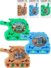 Водная игра с кольцами "Танк", 13х10см, цвет микс ( Арт. ИГ-3572)