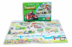 Лучшая настольная игра-ходилка. ВАЖНЫЙ ТРАНСПОРТ (Арт. ИН-9180)