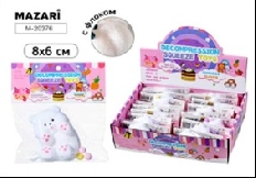 Игрушка-антистресс МИШКА, 8*6 см, ОПП-упаковка
