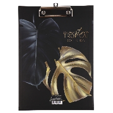 Планшет с зажимом А4 мат ламин 3мм FIORENZO Тропический шик 231755