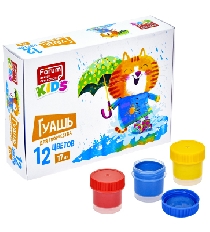 Гуашь FORUM Office Collection KIDS "Zoo" 6цв.17мл карт.кор.