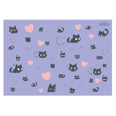 Клеенка для уроков труда 35*50 Котомания КОКОС 251006