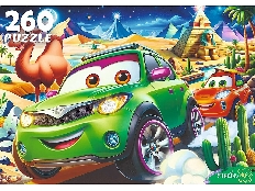 ПАЗЛЫ 260 элементов.  ГОНКИ В ПУСТЫНЕ (арт. Ф260-4547)