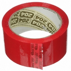 Скотч 48мм*66м, красный,  "Нова Ролл 204"/UNIBOB  0120-436Х