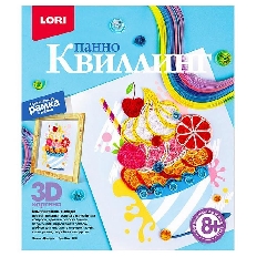 Квл-030 Квиллинг. Панно "Десерт"