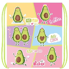 МО-27-1 Avocado life - мешок для обуви 1 отделения , 410х490 мм