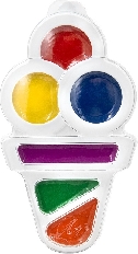 Акварель "Кроха" Мороженое, 6 цветов без кисти (коррекс)