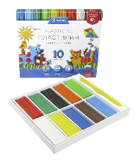 Пластилин серия "КЛАССИЧЕСКИЙ" 10 цветов ПЛ10-06К