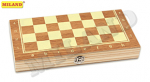 Шахматы деревянные (поле 29 см) фигуры из пластика P00040 М