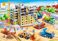 В-066223 Большая стройка, (60 деталей MIDI) Castor Land