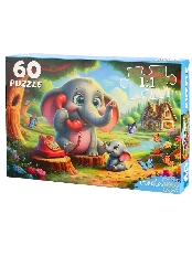 ПАЗЛЫ 60 элементов. ЧУКОВСКИЙ. ТЕЛЕФОН (Арт. Х60-5058)