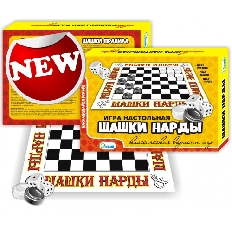Настольная игра в коробке"Шашки Нарды"